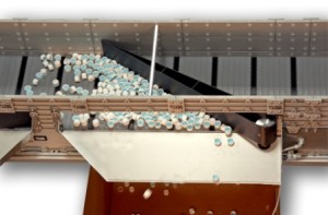 DynaCon conveyor diverting arm.