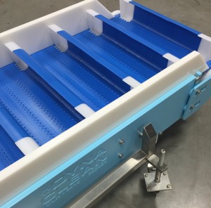 Plastic link style belt conveyor belting