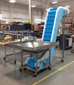DynaClean conveyor at Bay Cities Produce.
