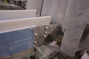 Dynaclean conveyor at J&M Foods