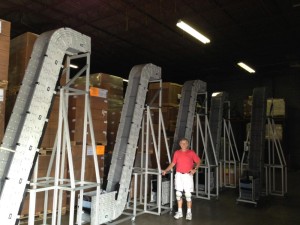 DynaCon custom portable conveyors.