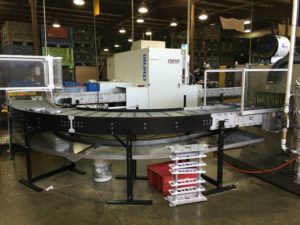 DynaCon radius turn conveyor