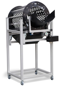 Parts separator with removable separation sleeve.