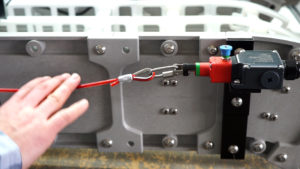 Cable E-Stop on a DynaCon Conveyor