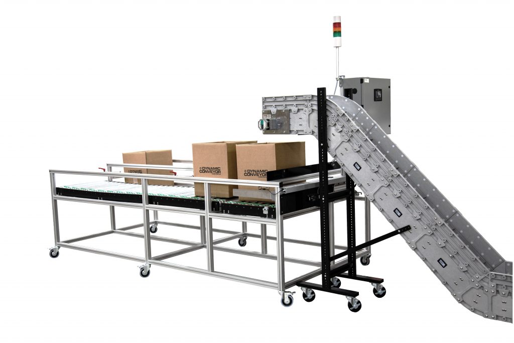 Custom Box Filling Conveyor Systems Dynamic Conveyor