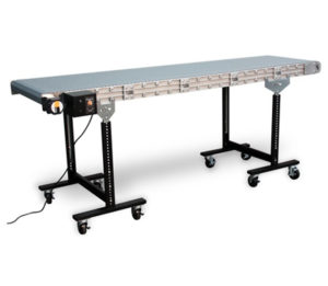 a flat, low profile conveyor