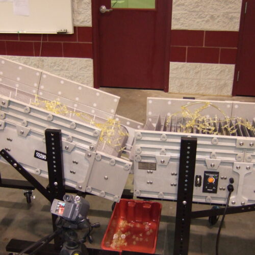 accumulation solution for a medical device conveyor system