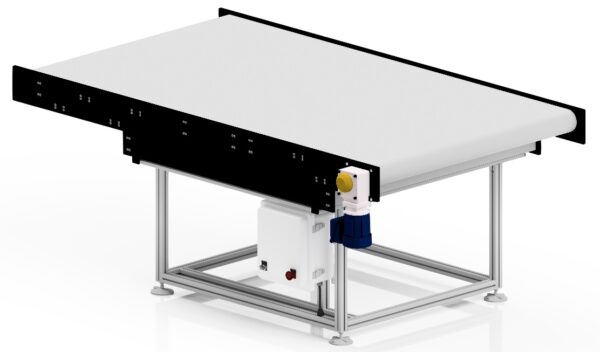 A rendering of a Hybrid flat conveyor
