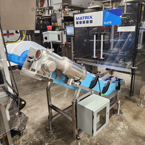 A Dynaclean incline conveyor at Crest Foods