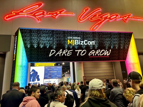The show opening of MJBizCon in Las Vegas in 2023