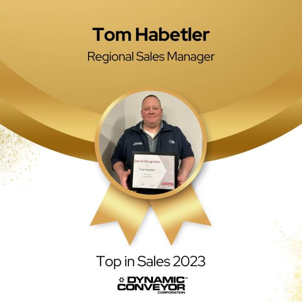Tom Habetler Top In Sales Reconition