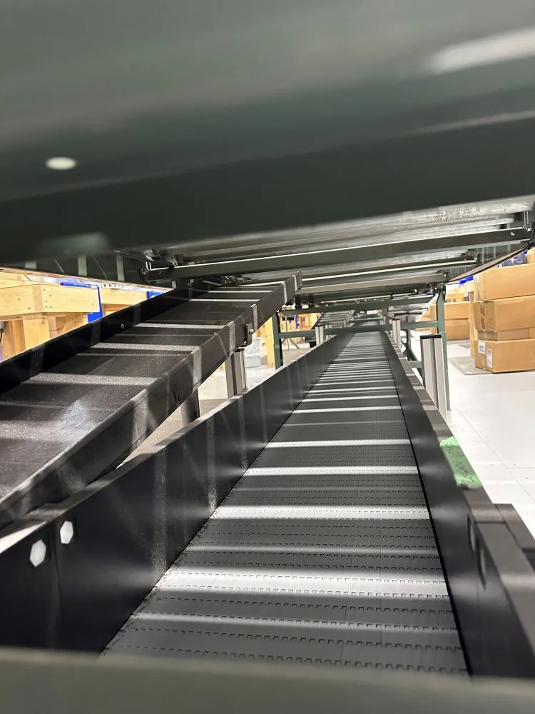 hybrid conveyor solution for Robinson Mfg