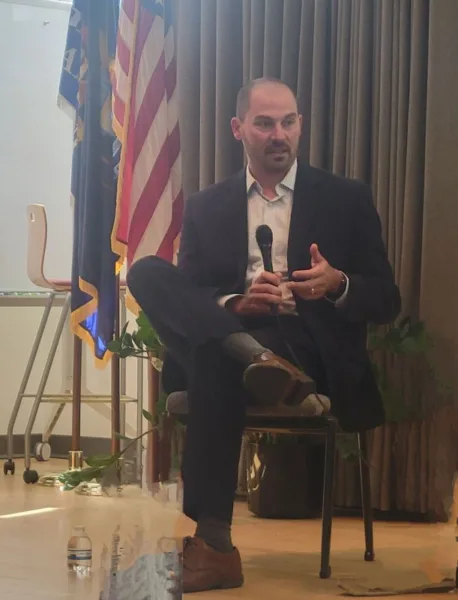 President, Jordan Musselman at Beyond Boundaries Automation event