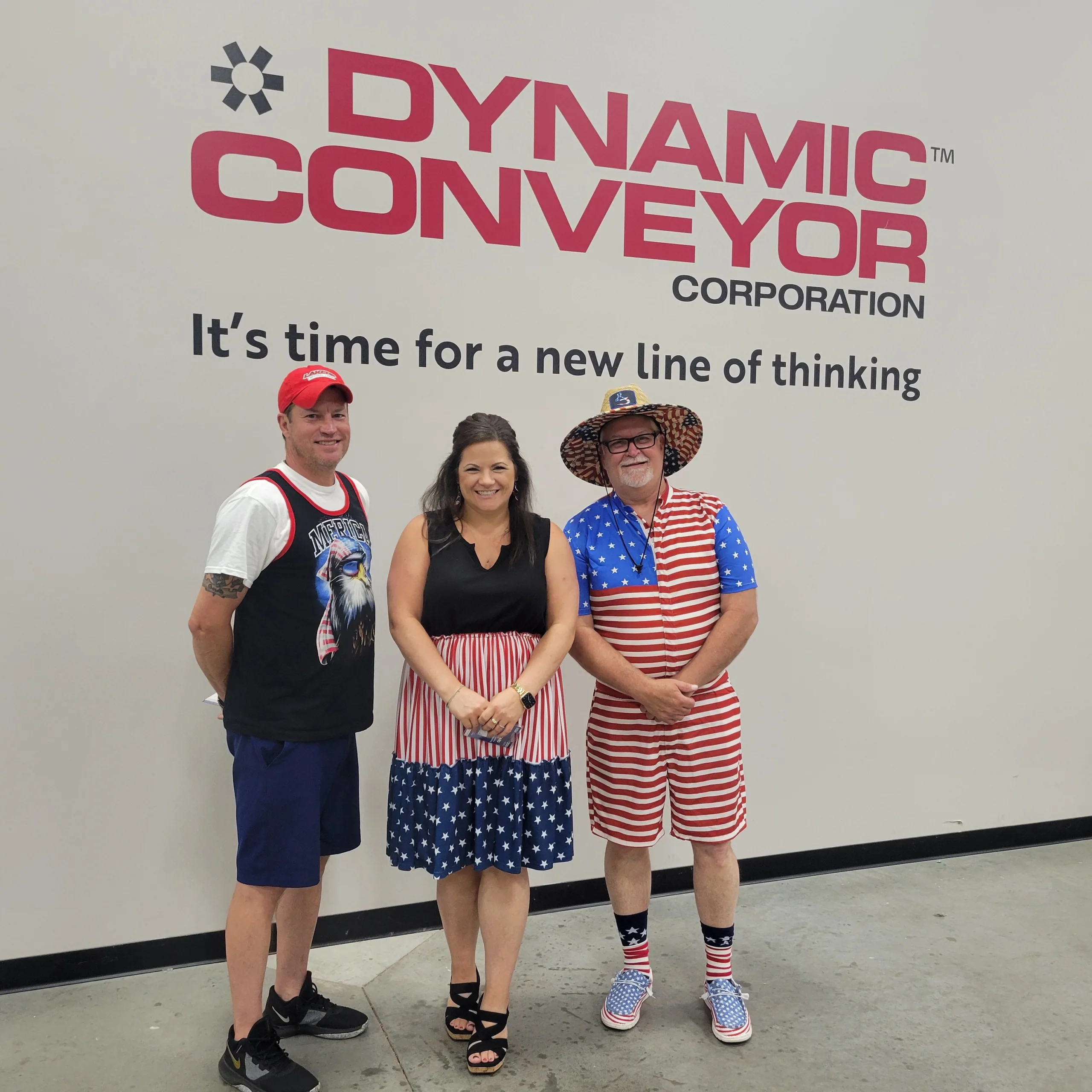 Dynamic Conveyor July 4th Spirit Contest winners