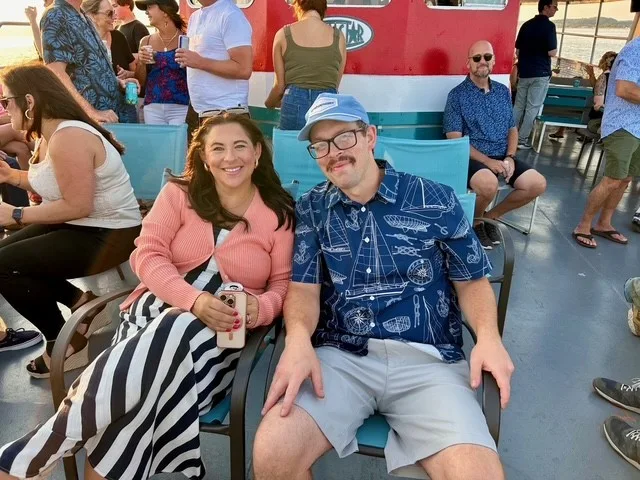 Lewis Family on deck of boat