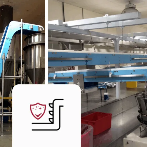 modular conveyor systems for food manufacturing, DynaClean icon
