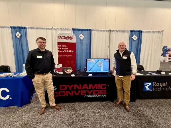 Dynamic Conveyor booth at GVS Winter 2026 Career Fair