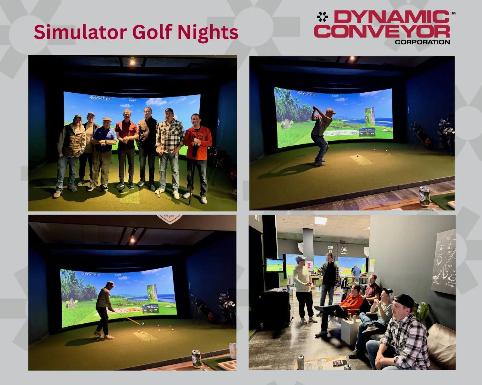 Conveyors by Day, Golf by Night