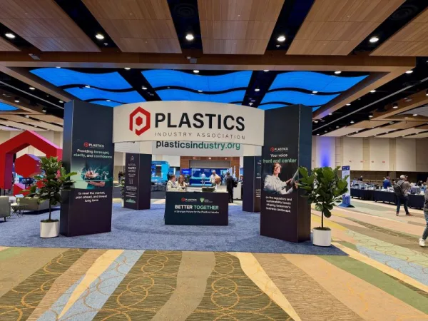 Plastics Industry Association booth at NPE 2027 space selection day event