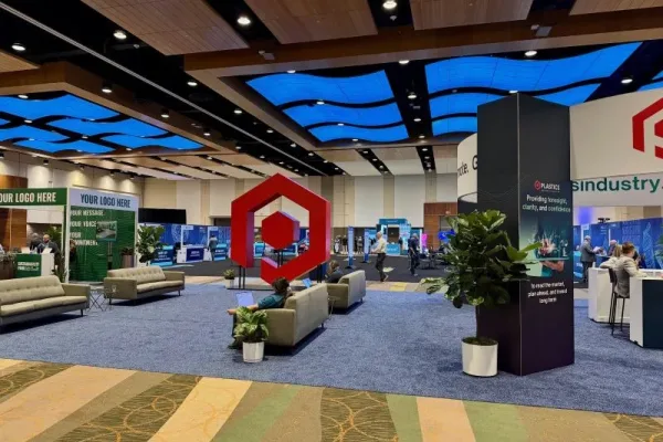 NPE2027_Booth-Selection-Day7 ballroom in Florida set up for the NPE 2027 booth selection day event