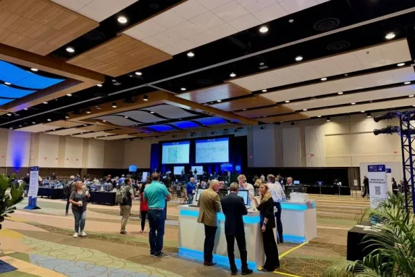 NPE_2027-Booth-Selection-5 space selection day, view of NPE2027 event space in Florida