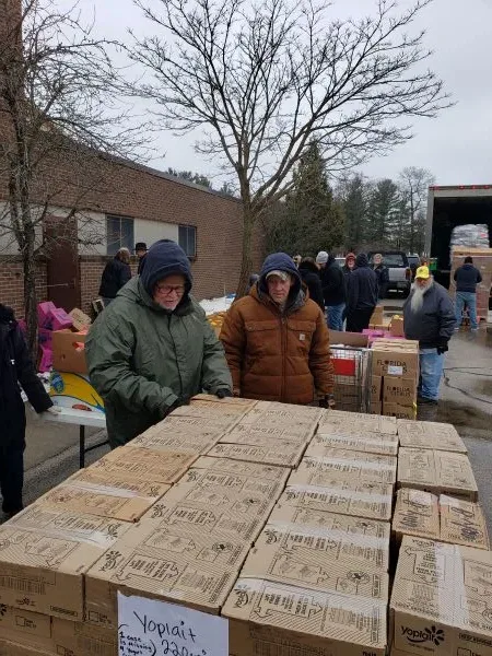 feeding-america-volunteers-2026-4 volunteers at Feeding America event