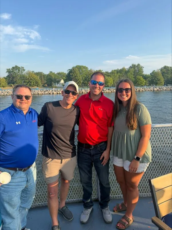 Chris-Tom-Mike-Lexi-2026-cruise Chris, Tom, Mike and Lexi on the 2026 cruise